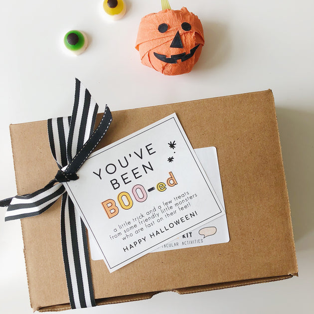 You've Been Booed Halloween Family Activity - The Littles & Me