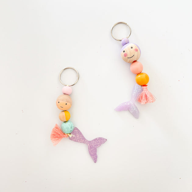 Mermaid Keychain Party Favor – Cottonwood Home
