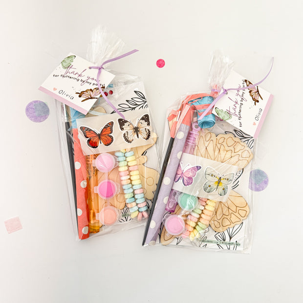 Butterfly Party Favor Bag