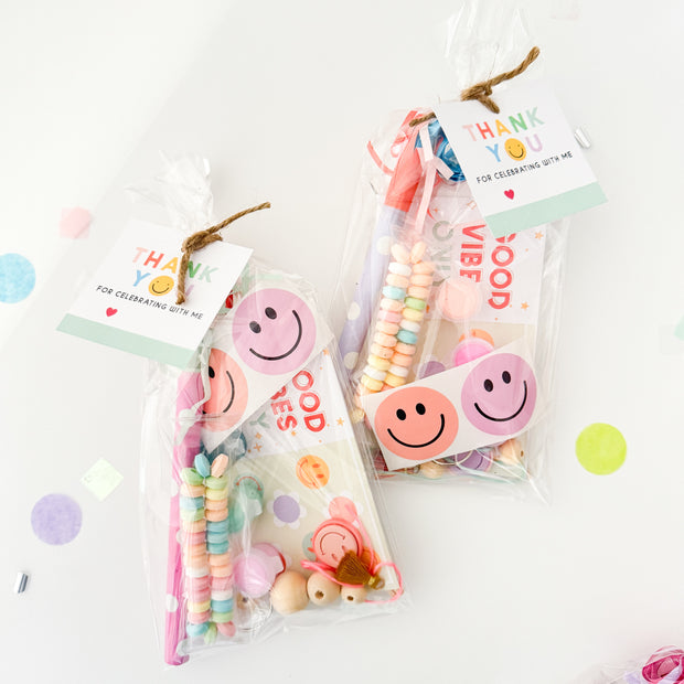 Happy Face Favor Bag