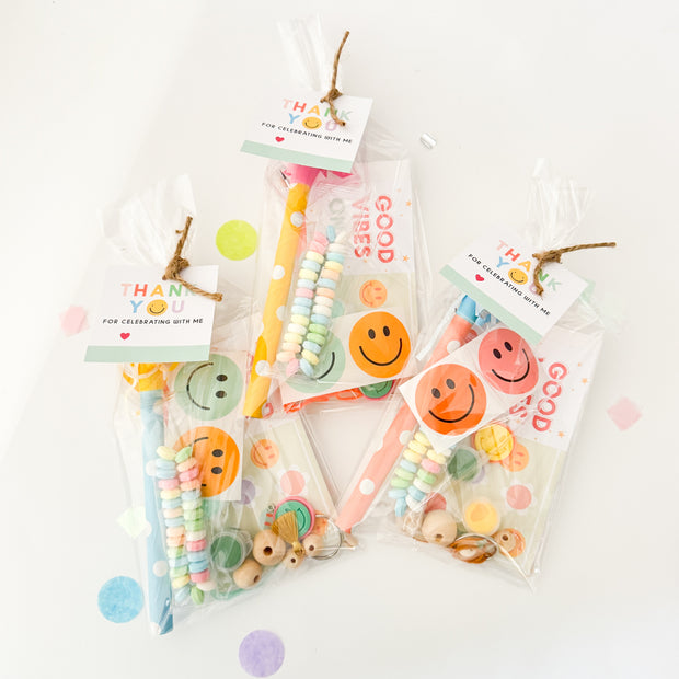 Happy Face Favor Bag