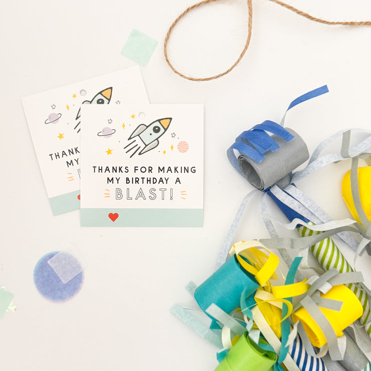 Space Junior Favor Bag