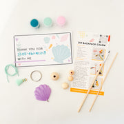 Sea Shell Keychain Party Favor