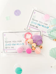 Sea Shell Keychain Party Favor