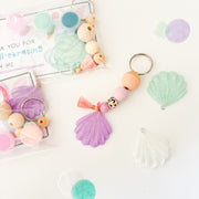 Sea Shell Keychain Party Favor