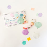 Sea Shell Keychain Party Favor