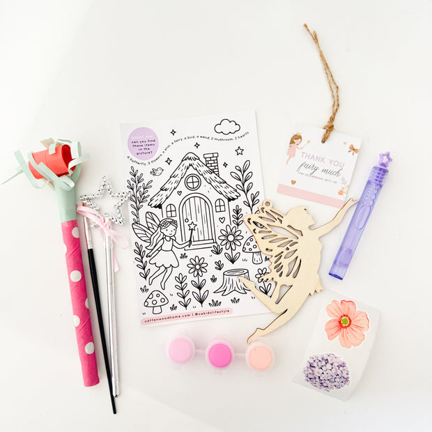 Woodland Fairy Party Favor Bag