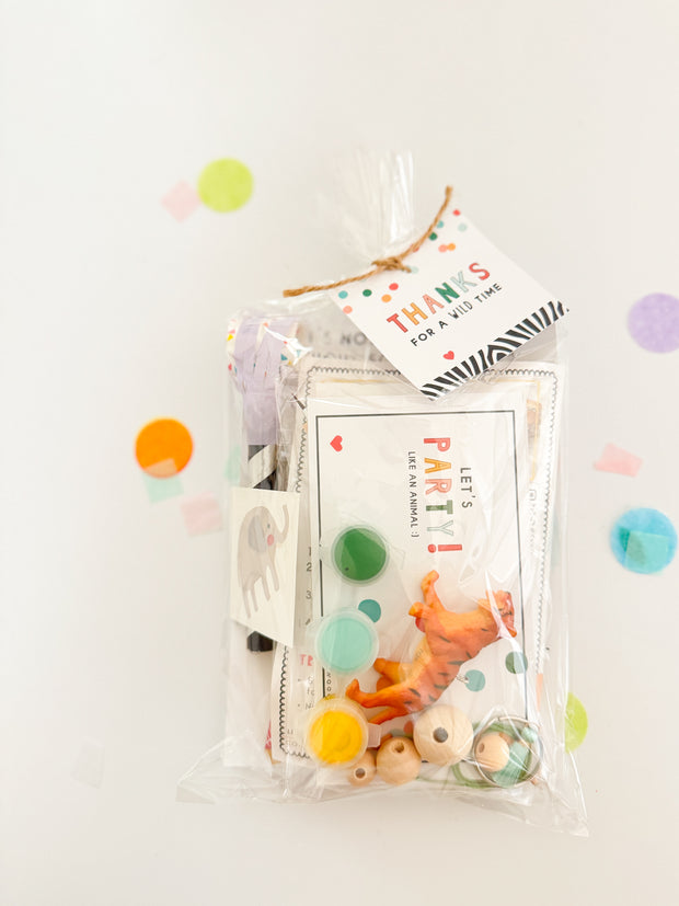 Party Animal Favor Bag