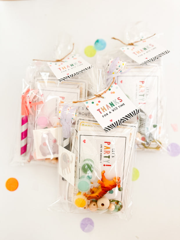 Party Animal Favor Bag