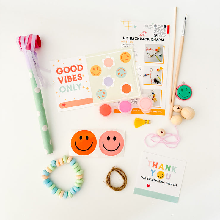 Happy Face Favor Bag