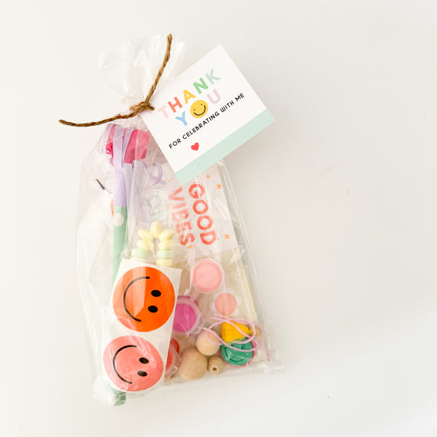 Happy Face Favor Bag