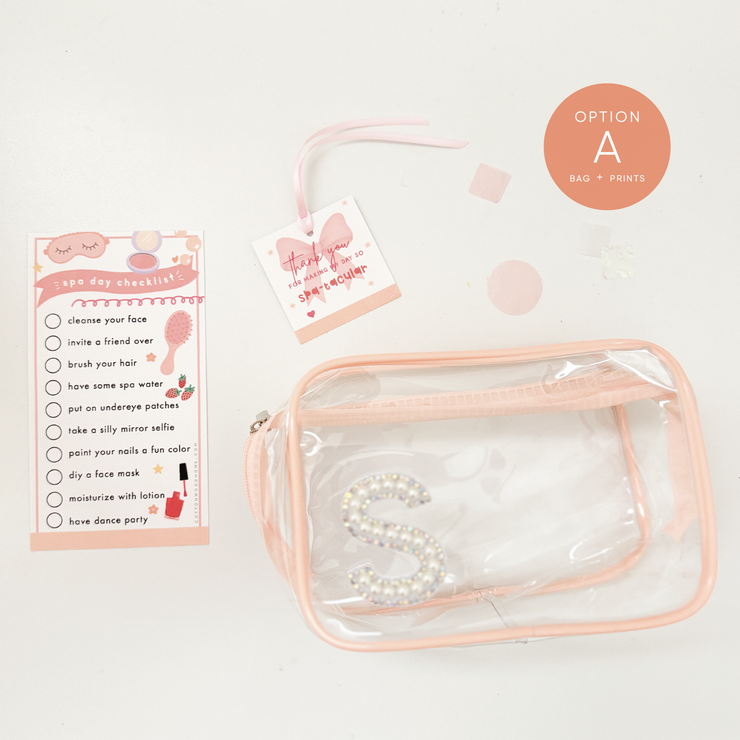 Personalized Spa Party Favor Gift